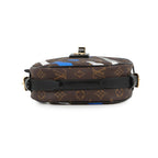 Louis Vuitton Shoulder Bag Monogram Boite Chapeau Sple Noir Black Blue White — view 3