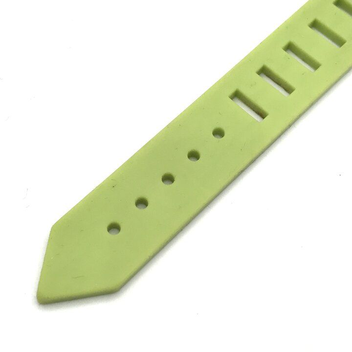 Chanel Rubber Bracelet Green Orange — view 7