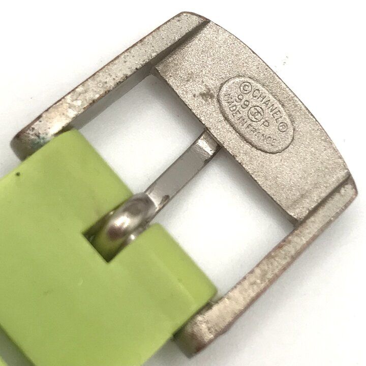 Chanel Rubber Bracelet Green Orange — view 5