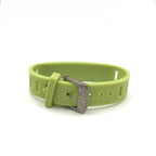 Chanel Rubber Bracelet Green Orange — view 2