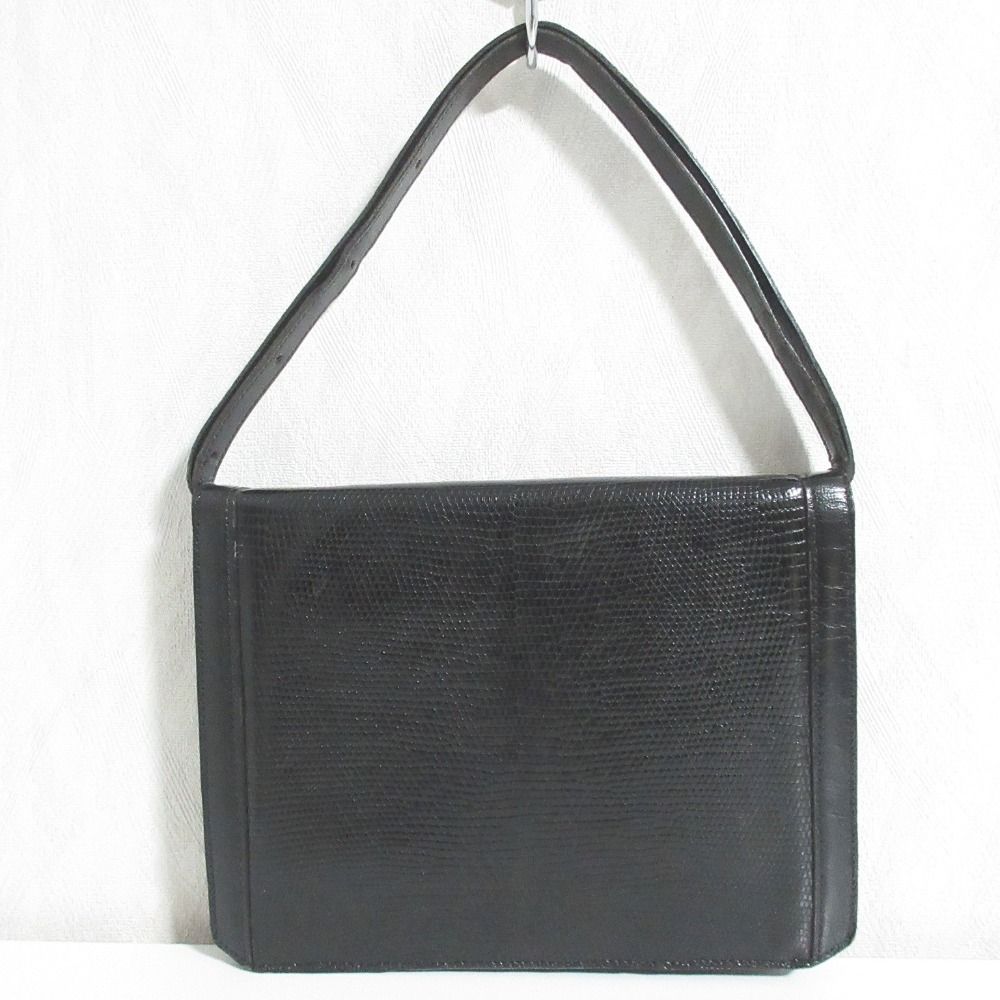 Saint Laurent Yves Leather Handbag Black — view 2