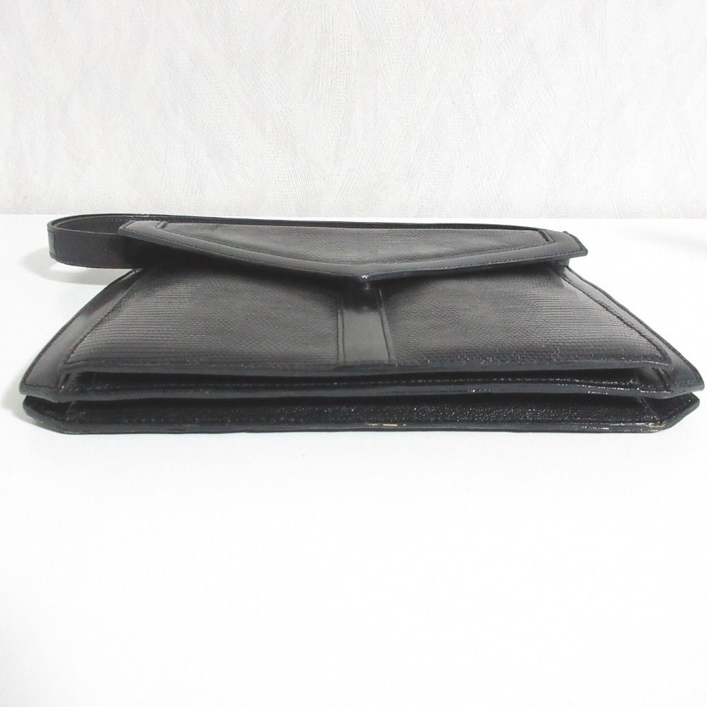Saint Laurent Yves Leather Handbag Black — view 5