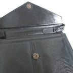 Saint Laurent Yves Leather Handbag Black — view 8