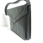 Saint Laurent Yves Leather Handbag Black — view 4