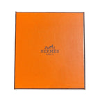 Hermes As de Coule PM Heart Motif Gpxleather Pendant Top Black Silver Brand — view 6