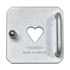 Hermes As de Coule Narrow Belt Buckle Silver Brand — view 2