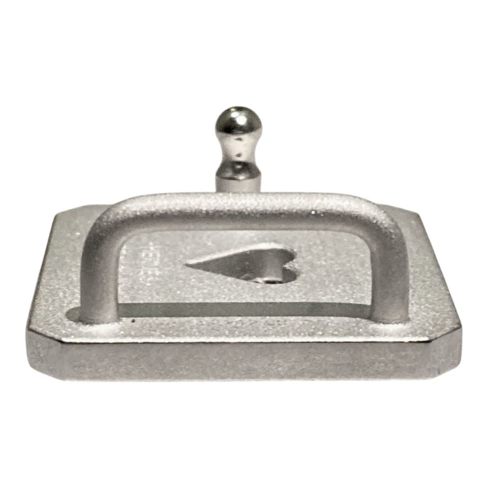 Hermes As de Coule Narrow Belt Buckle Silver Brand — view 5