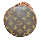 Louis Vuitton Papillon 30 GM Monogram Roll Boston Bag Brown — view 4