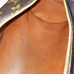 Louis Vuitton Papillon 30 GM Monogram Roll Boston Bag Brown — view 8