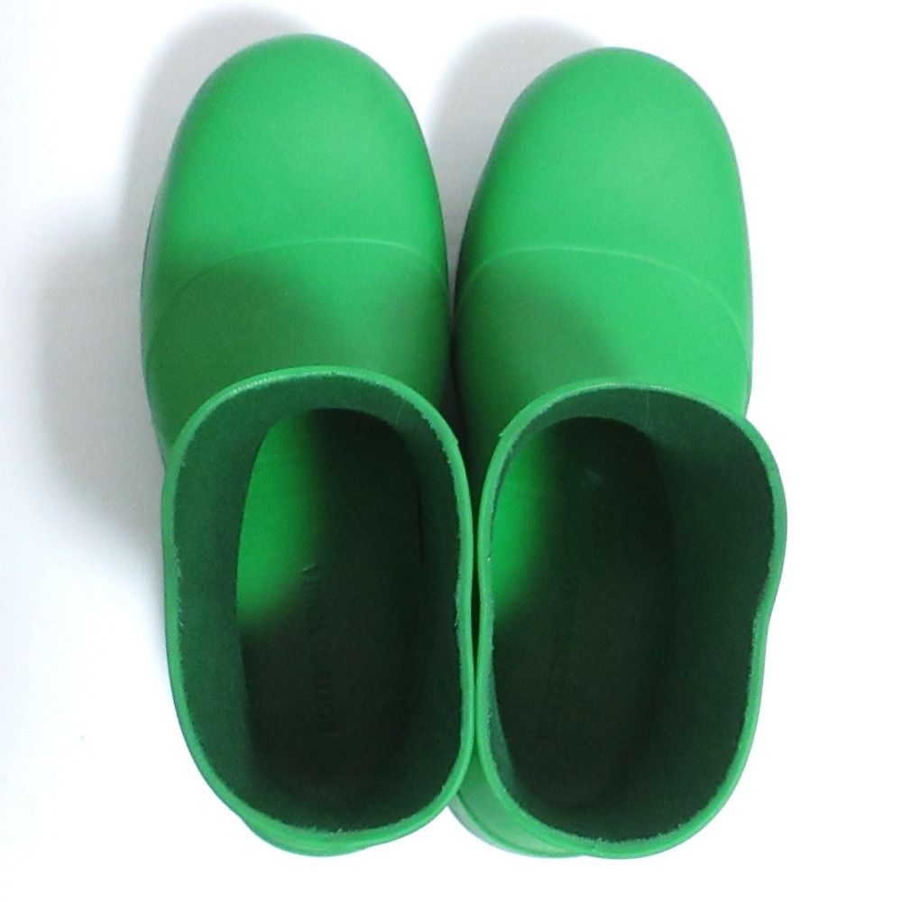 Bottega Veneta Paddle Boots Rain 37 Green — view 4