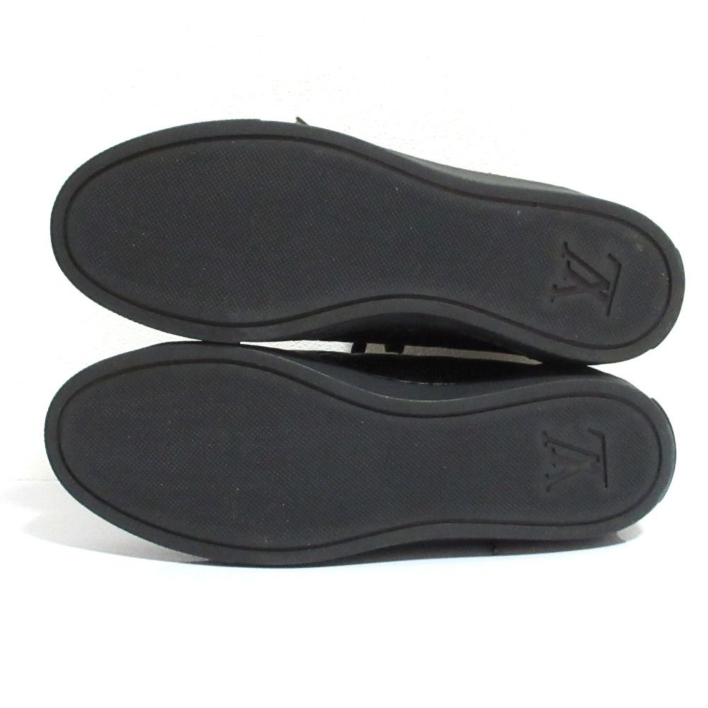 Louis Vuitton Monogram Embossed Side Zip High Cut Sneakers 36 — view 7