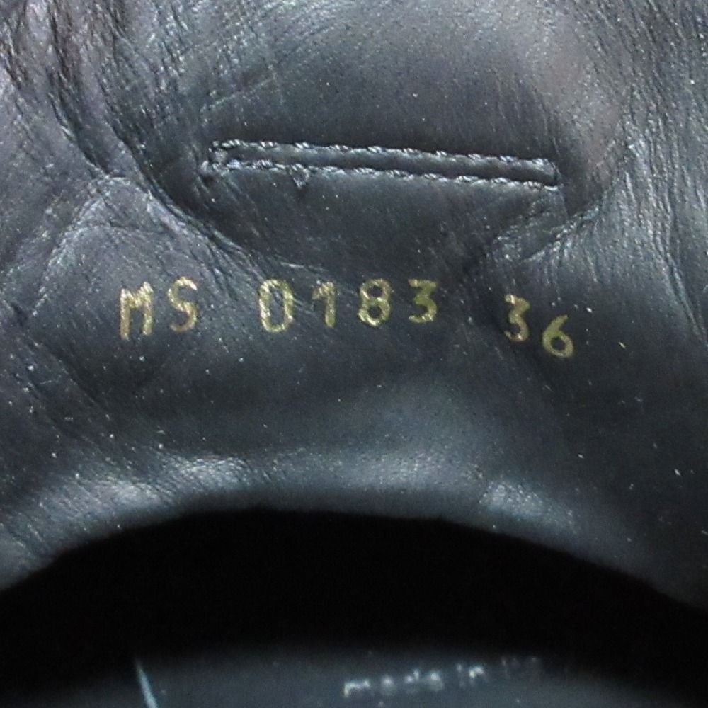 Louis Vuitton Monogram Embossed Side Zip High Cut Sneakers 36 — view 8