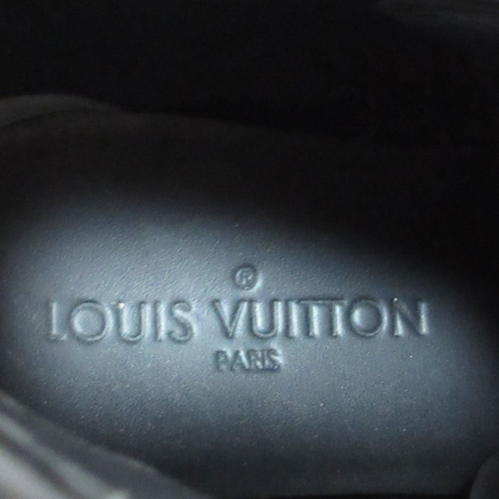 Louis Vuitton Monogram Embossed Side Zip High Cut Sneakers 36 — view 5