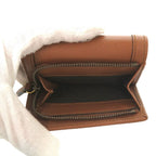 Gucci Diana Bamboo Compact Wallet GG Marmont Gold Leather — view 5