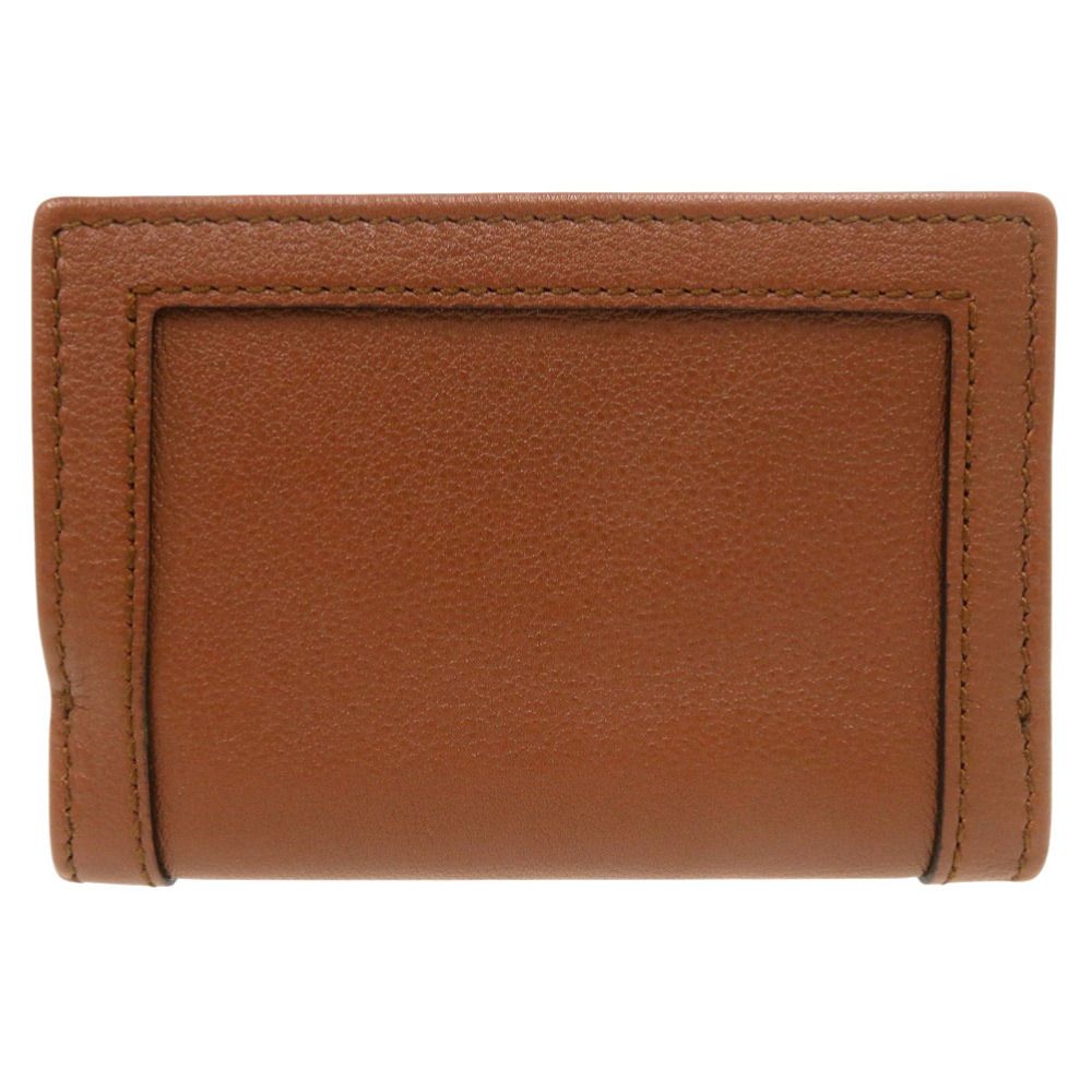 Gucci Diana Bamboo Compact Wallet GG Marmont Gold Leather — view 3