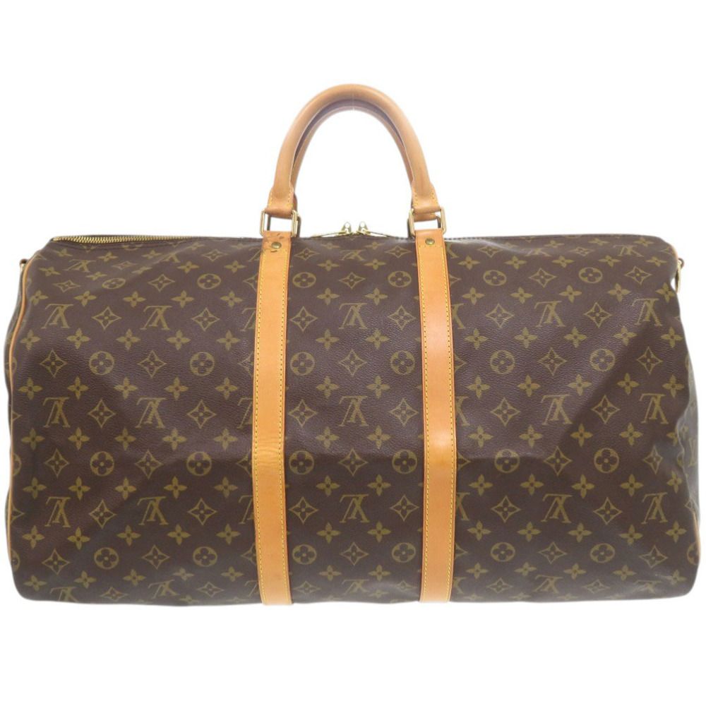 Louis Vuitton Keepall Bandouliere 55 Monogram Boston Bag — view 2