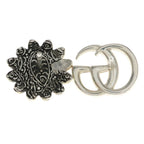 Gucci Double Flower Studs Earrings Silver — view 5