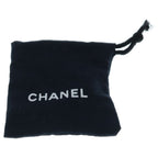 Chanel CC Logo Rhinestone Round Ring Black Pink — view 7