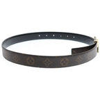 Louis Vuitton Reversible Logo Buckle Monogram Belt Brown — view 3