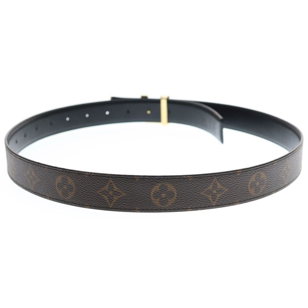 Louis Vuitton Reversible Logo Buckle Monogram Belt Brown — view 2