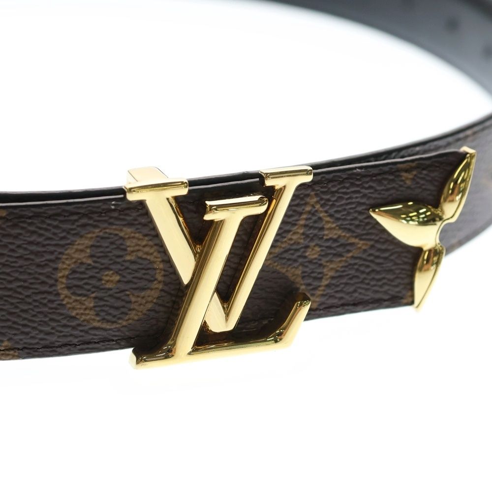 Louis Vuitton Reversible Logo Buckle Monogram Belt Brown — view 4