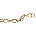Dior CD Icon Necklace Logo Motif Gold — view 5