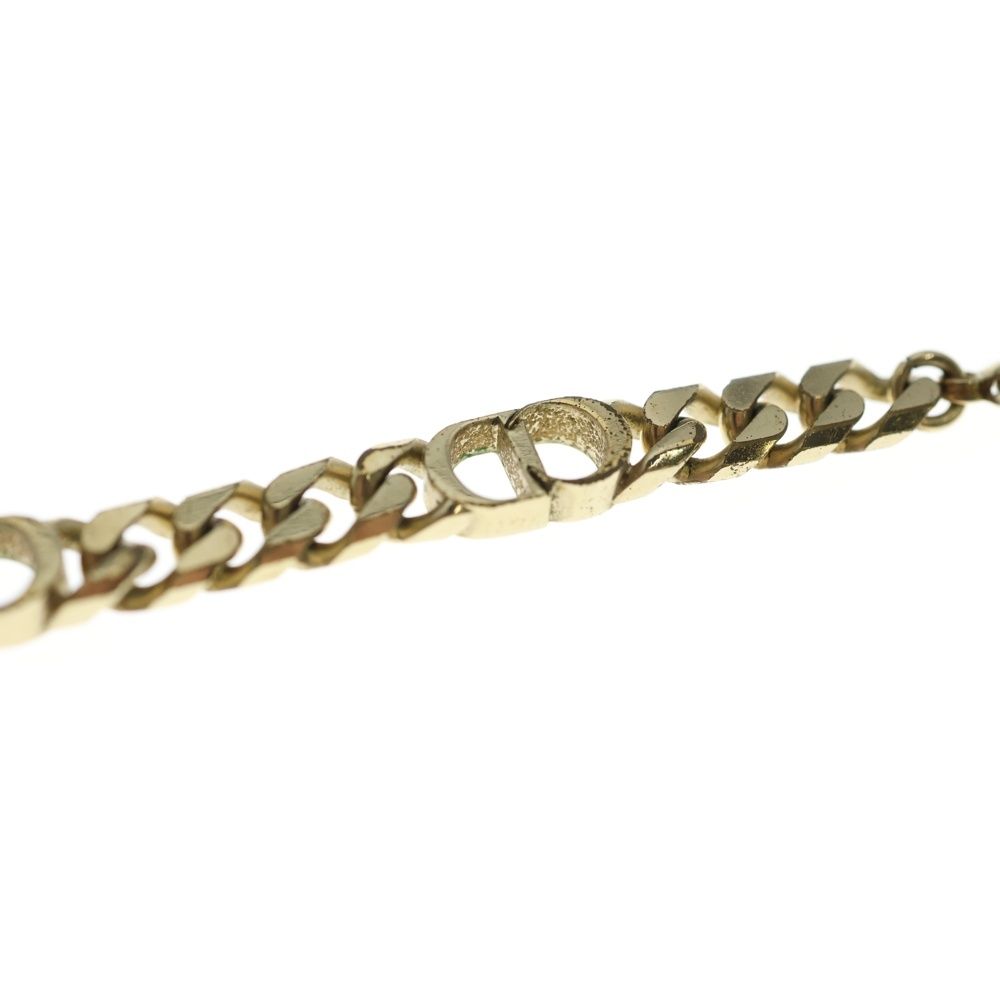 Dior CD Icon Necklace Logo Motif Gold — view 6