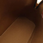 Celine Triomphe Small Bowling 2-Way Shoulder Bag Brown Leather Gold — view 5