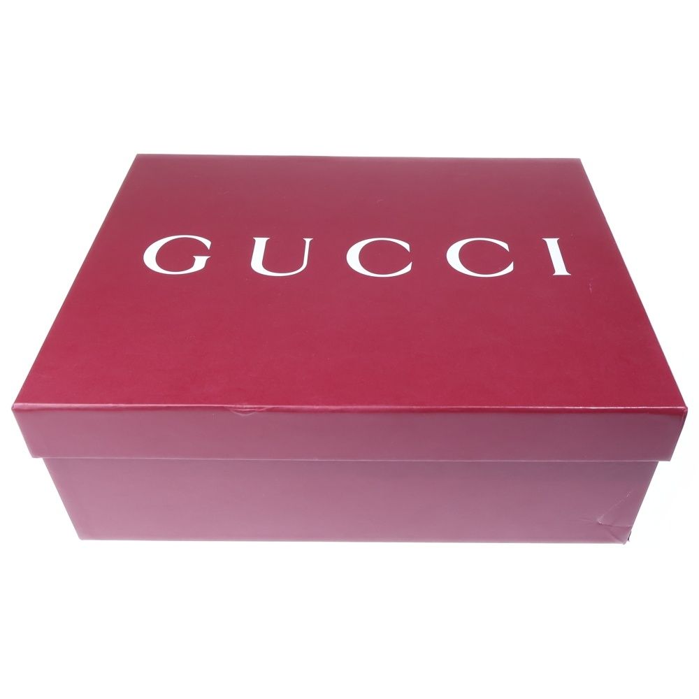 Gucci GG Embossed Horsebit Leather Loafers Black — view 6