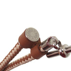 Hermes Glenan Leather Metal Brown White — view 8