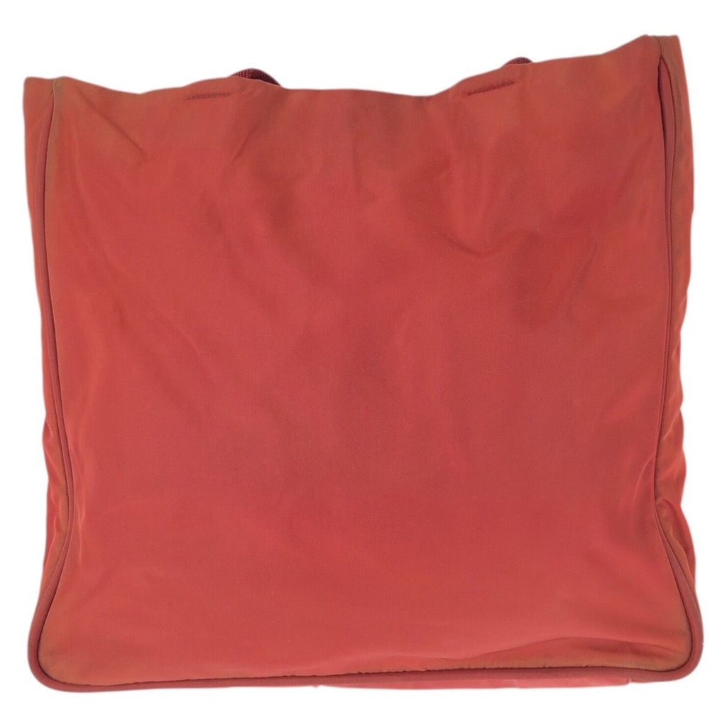 Prada Tessuto Red Silver Nylon Tote — view 2