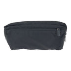 Prada Tessuto Saffiano Black Silver Nylon Leather Clutch — view 2