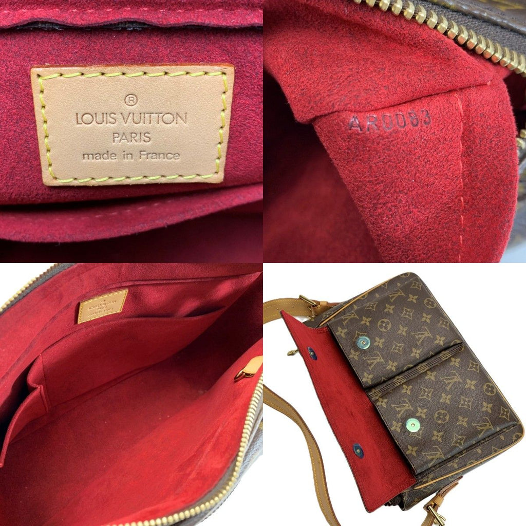Louis Vuitton Monogram Viva-Cite GM Shoulder Bag — view 4