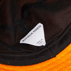 Bottega Veneta Intrecciato Jacquard Bucket Hat S Orange — view 5
