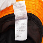 Bottega Veneta Intrecciato Jacquard Bucket Hat S Orange — view 7