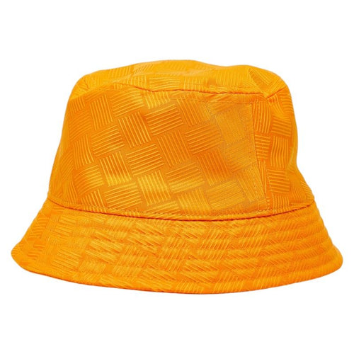 Bottega Veneta Intrecciato Jacquard Bucket Hat S Orange — view 2