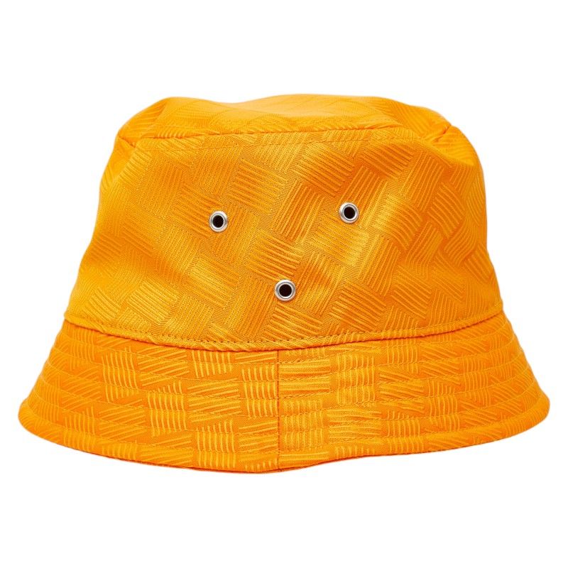 Bottega Veneta Intrecciato Jacquard Bucket Hat S Orange — view 3