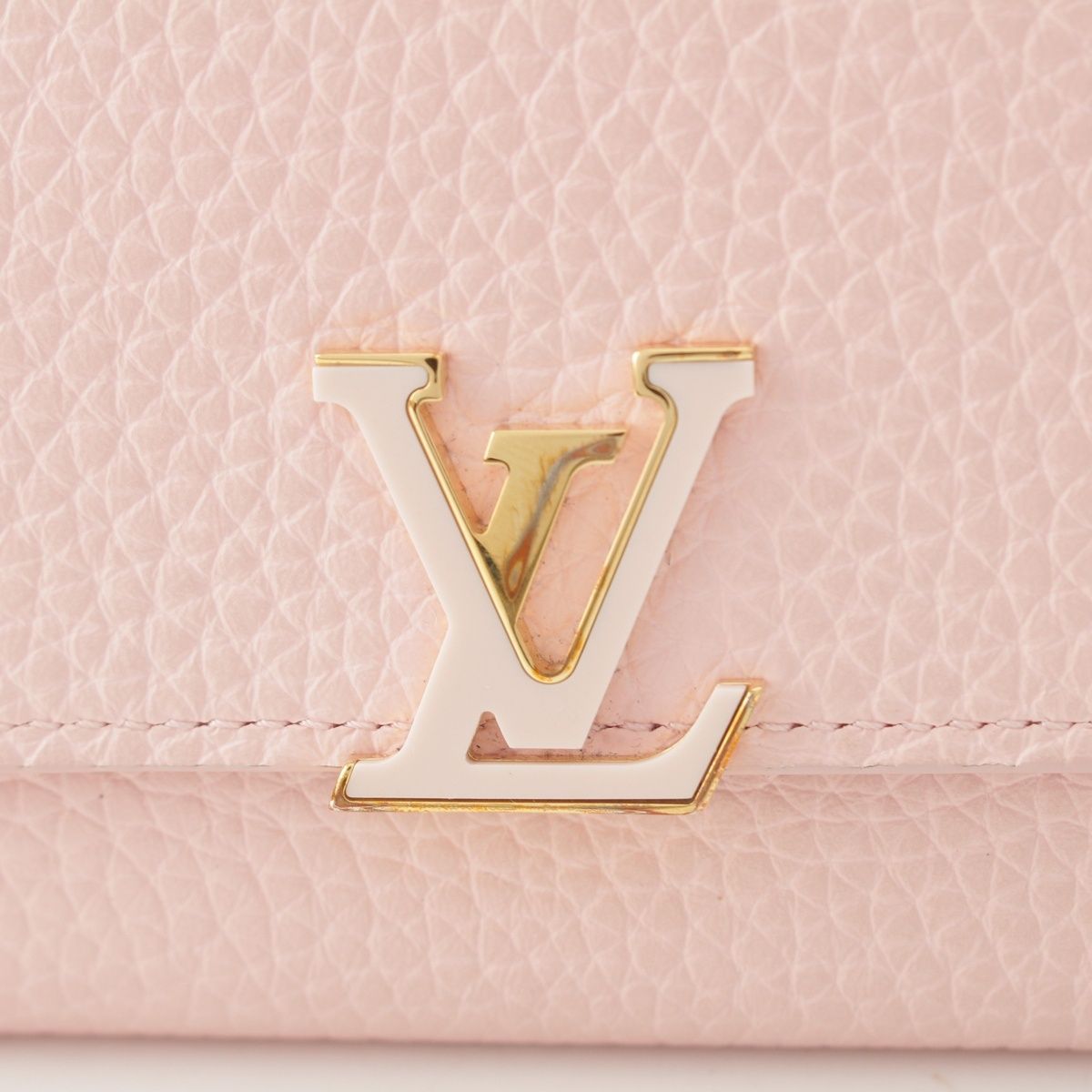 Louis Vuitton Taurillon Portefeuille Capucines Compact Wallet Trifold — view 5