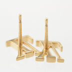 Louis Vuitton Mini Gram Pearl Earrings Gold — view 5