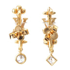 Louis Vuitton LV in the Sky Rhinestone Earrings — view 2