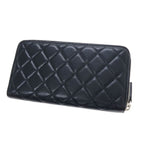 Chanel Quilted Round Zip Wallet — view 2