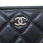 Chanel Quilted Round Zip Wallet — view 9