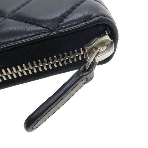 Chanel Quilted Round Zip Wallet — view 5