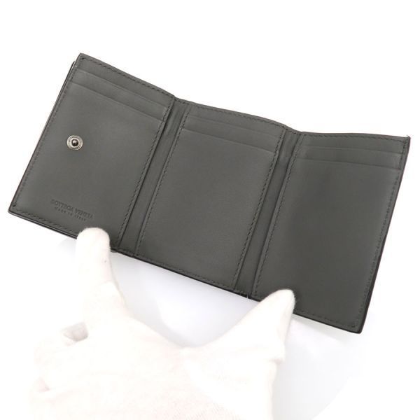 Bottega Veneta Intrecciato Trifold Wallet — view 3