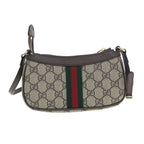 Gucci Ophidia Mini Leather Canvas — view 3