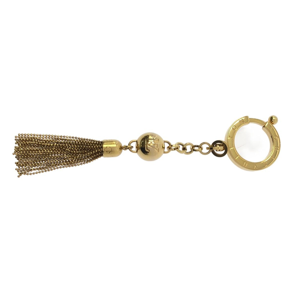 Louis Vuitton Porte Cles Swing Key Ring Charm Gold — view 3
