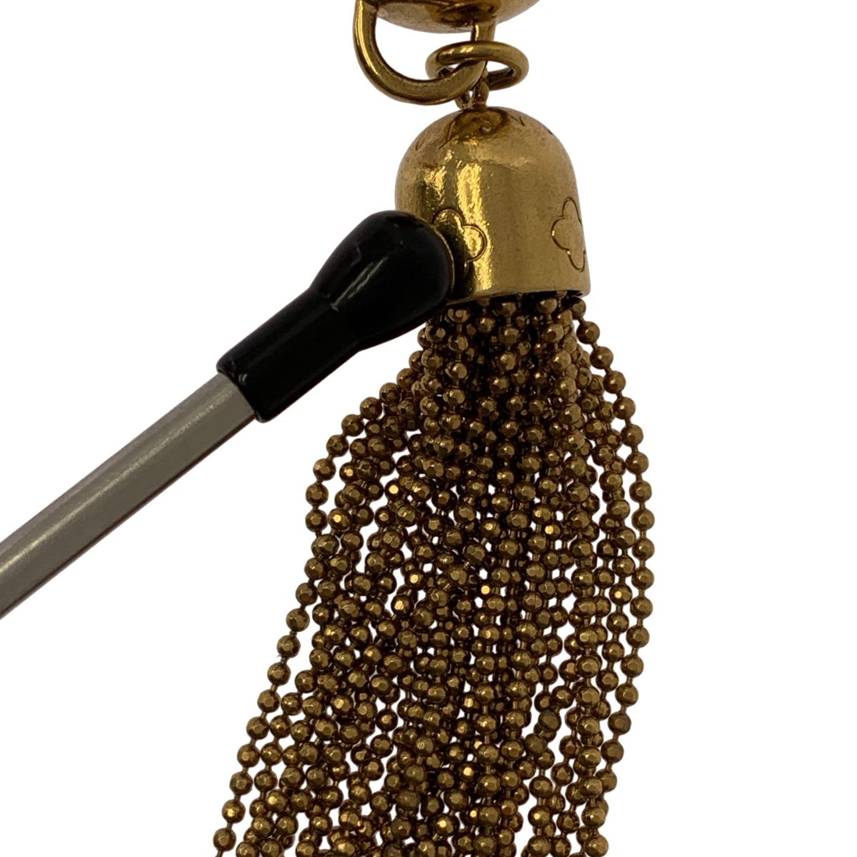 Louis Vuitton Porte Cles Swing Key Ring Charm Gold — view 7