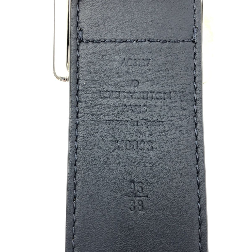 Louis Vuitton Ceinture Reverso Leather Belt 95 38 White — view 5
