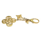 Louis Vuitton Ivy Flower Key Ring Charm Gold — view 4