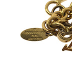 Louis Vuitton Ivy Flower Key Ring Charm Gold — view 6